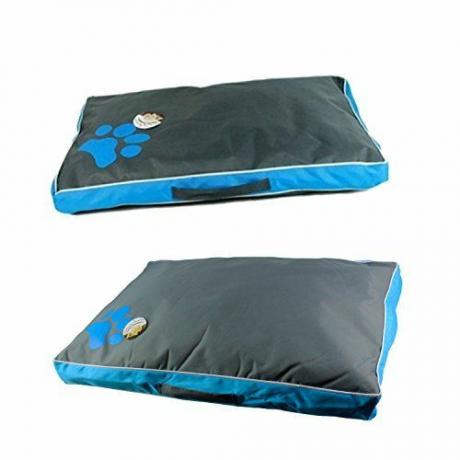 Възглавница за матрак за кучешко легло Водоустойчива двустранна подложка за възглавница за кученце, която може да се пере (средна, червена)