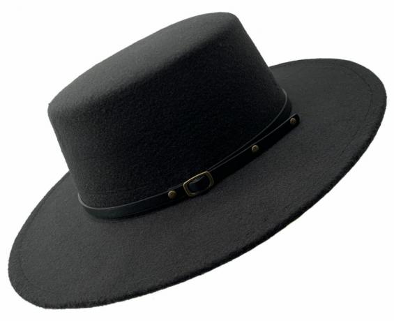 Каубойска шапка с плосък връх 