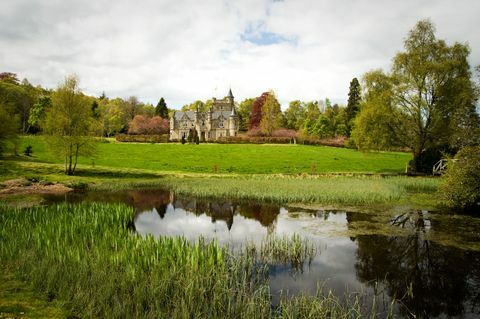 Rothes Glen House - Шотландия - Rothes - шотландско имение - градини - Savills