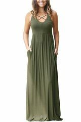 Racerback Maxi рокля