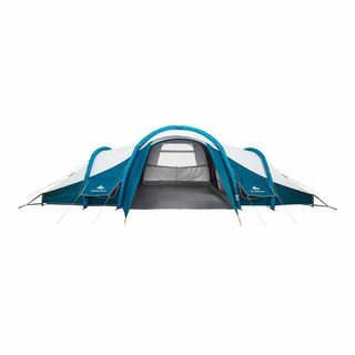 Семейна палатка за къмпинг Decathlon Quechua Air Seconds 8.4 XL Fresh & Black
