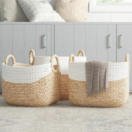 Sand & Stable™ Комплект кошници с морска трева от 3 части