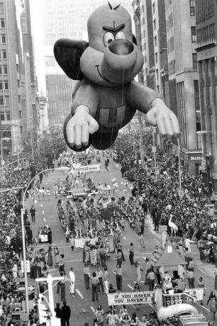 аутсайдер балон на 1973 Macys парад