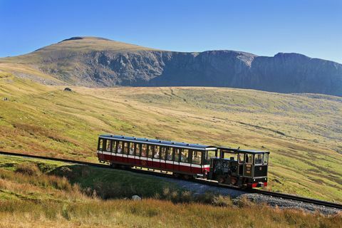 Почивки с влак Великобритания - планинска железопътна линия Snowdon