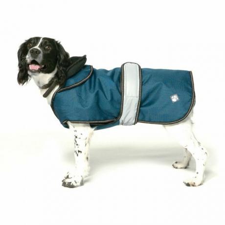 Синьо палто за кучета 2 в 1 Ultimate