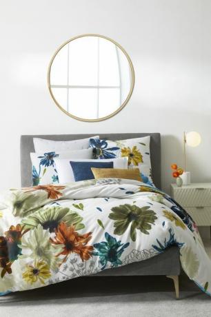 Sateen Collage Floral Duvet, West Elm