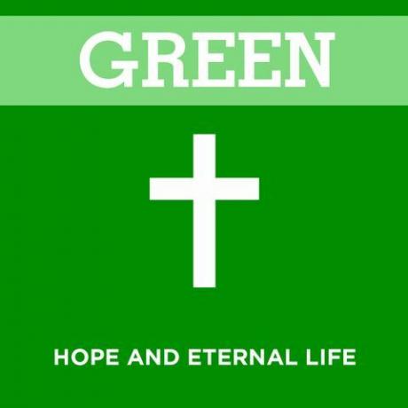 какво означава зелено на Великден?