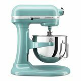 Професионален смесител за тежки стойки KitchenAid в Aqua Blue