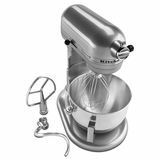 Професионален смесител за тежки стойки KitchenAid в Chrome