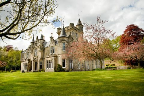 Rothes Glen House - Шотландия - Rothes - шотландско имение - екстериор - Savills