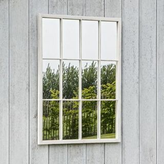Външно огледало за прозорец Сара в бяло