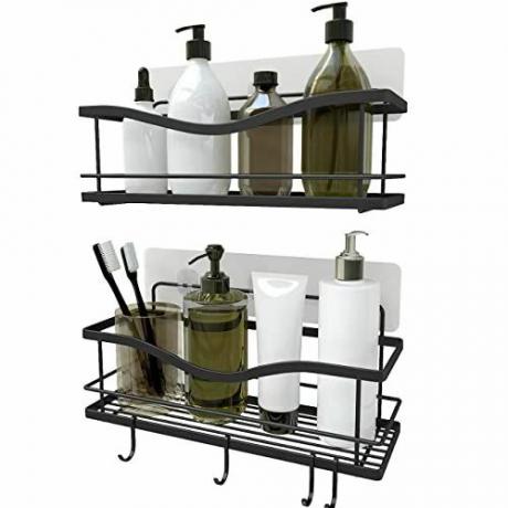 Рафт за баня Shower Caddy (черен мат)