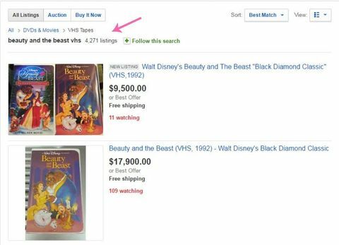 Ето какви са вашите VHS касети на Disney наистина си струват