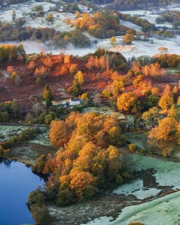 есенни цветове във Великобритания