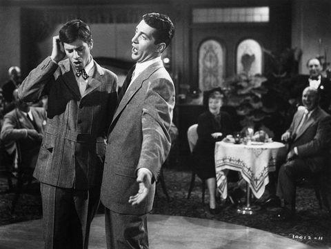 Джери Люис и Дийн Мартин в „Моят приятел Ирма“ (1949)