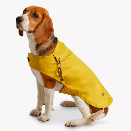 Дъждобран за кучета Joules Mustard