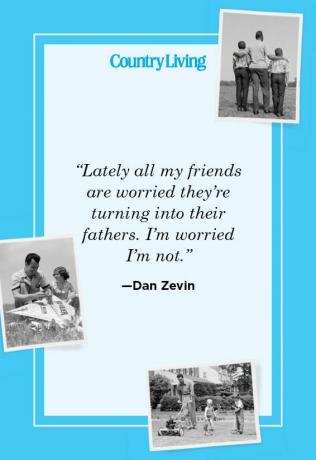 Дан Зевин цитат за деня на бащата