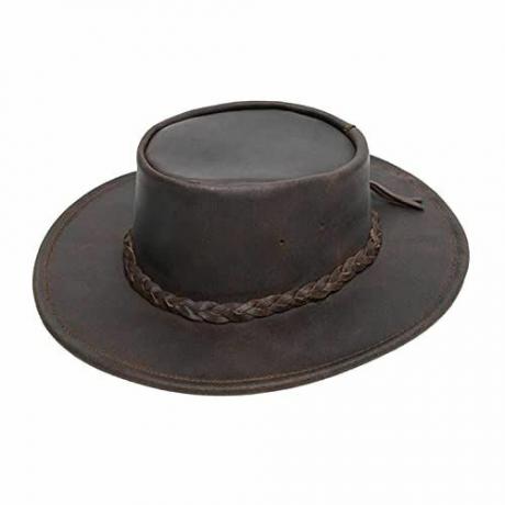 Каубойска шапка с плоска периферия 