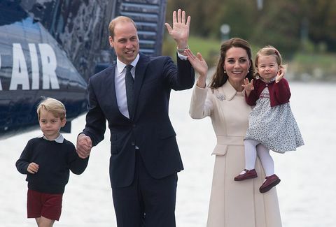 Кралско семейство в Канада