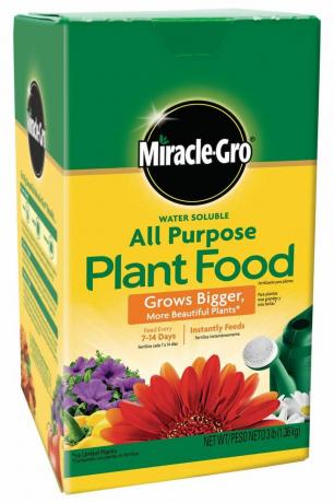 Водоразтворима универсална растителна храна Miracle-Gro, 3 lb