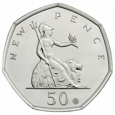 Кралският монетен двор пуска нова монета от 50p