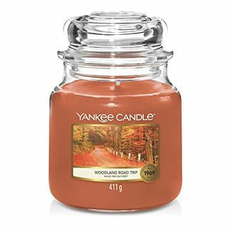 Свещ Yankee Candle, Woodland Road Trip, средна