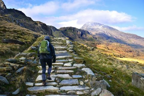 Уокър в Snowdon